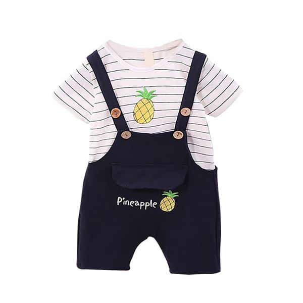 2pcs / комплект baby boy хлопка лета детские наборы с коротким рукавом plaid симпатичные top + catoon шаблон комбинезон дети повседневный ды, White
2pcs / комплект baby boy хлопка лета детские наборы с коротким рукавом plaid симпатичные top + catoon шаблон комбинезон дети повседневный ды, White