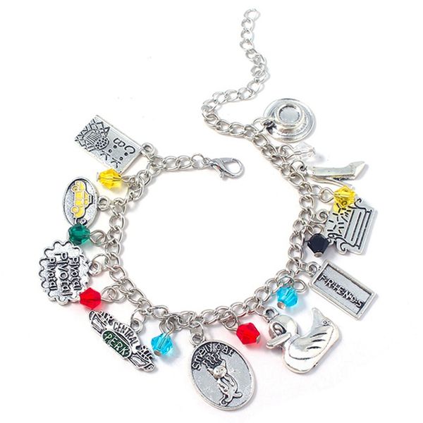 new fashion tv show friends bracelets smelly cat duck charms bangles for women girl jewelry xmas gift, Black
new fashion tv show friends bracelets smelly cat duck charms bangles for women girl jewelry xmas gift, Black