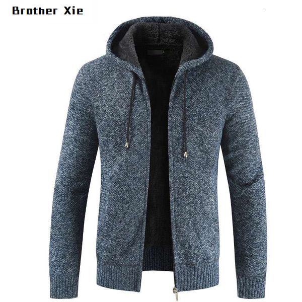 winter sweater men's warm thicken fashion solid color casual knit hooded sweater man streetwear wild sweaters jacket men clothes, White;black
winter sweater men's warm thicken fashion solid color casual knit hooded sweater man streetwear wild sweaters jacket men clothes, White;black