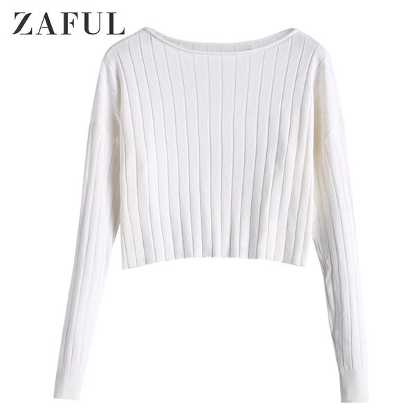 zaful women drop shoulder cropped sweater pullover slash neck long sleeve spring fall basic solid knitwear, White;black
zaful women drop shoulder cropped sweater pullover slash neck long sleeve spring fall basic solid knitwear, White;black
