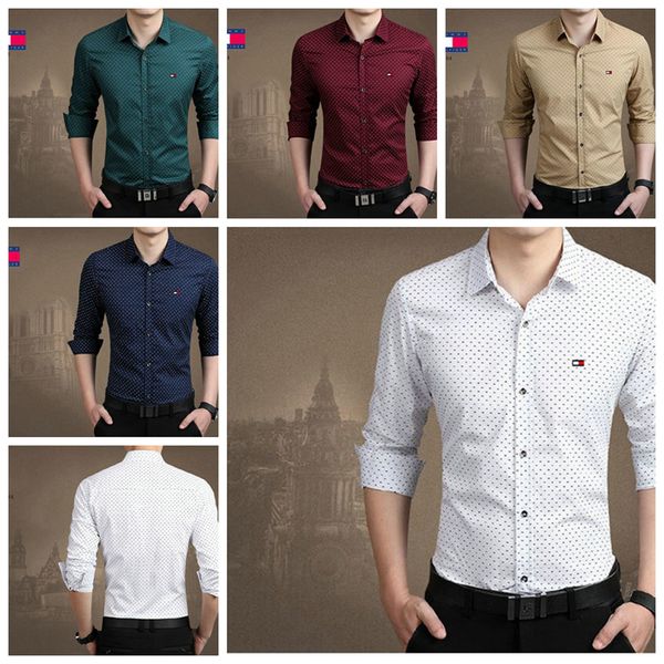 luxury mens designer long sleeve shirts firmate business dress shirts fashion casual brand shirt print slim shirt homme button up 191, White;black
luxury mens designer long sleeve shirts firmate business dress shirts fashion casual brand shirt print slim shirt homme button up 191, White;black