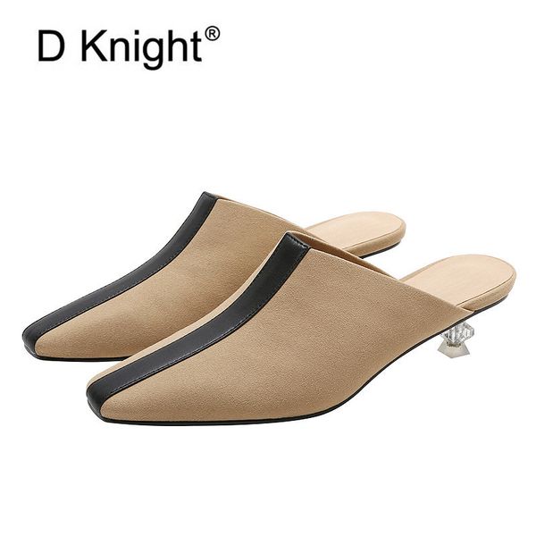 2020 new women sandals pointed toe high crystal heels slippers fashion women slip on slides summer beach shoes mules size 34-40, Black
2020 new women sandals pointed toe high crystal heels slippers fashion women slip on slides summer beach shoes mules size 34-40, Black