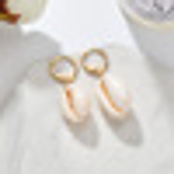 2019 new shell sea earrings for women gold color round geometric drop shell pearl earrings summer beach ladies fashion jewelry, Silver
2019 new shell sea earrings for women gold color round geometric drop shell pearl earrings summer beach ladies fashion jewelry, Silver