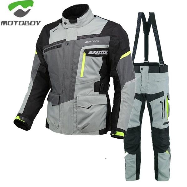 1set motoboy водонепроницаемый ветрозащитный теплый мотокросс куртка штаны мотоцикл костюм гонки moto одежда защитная шестерни armors
1set motoboy водонепроницаемый ветрозащитный теплый мотокросс куртка штаны мотоцикл костюм гонки moto одежда защитная шестерни armors