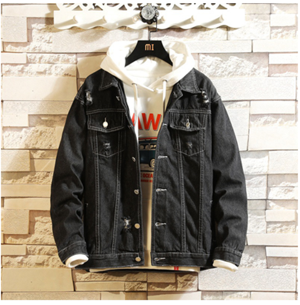 mens denim jacket spring autumn mens trendy fashion bomber coats thin ripped denim jacket male cowboy jeans jackets, Black;brown
mens denim jacket spring autumn mens trendy fashion bomber coats thin ripped denim jacket male cowboy jeans jackets, Black;brown