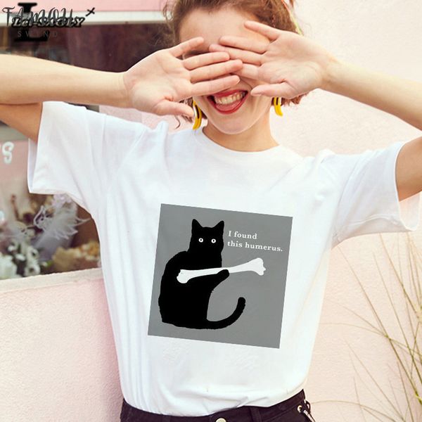 lei sagly 2020 skull and cute cat women t shirt harajuku female gothic short sleeve kawaii casaul oversize tee, White
lei sagly 2020 skull and cute cat women t shirt harajuku female gothic short sleeve kawaii casaul oversize tee, White