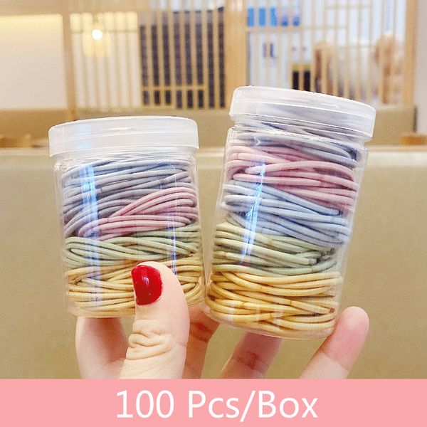 100 pcs/box children baby cute solid soft elastic hair bands girls colors ponytail holder rubber bands kids hair accessories, Slivery;white
100 pcs/box children baby cute solid soft elastic hair bands girls colors ponytail holder rubber bands kids hair accessories, Slivery;white