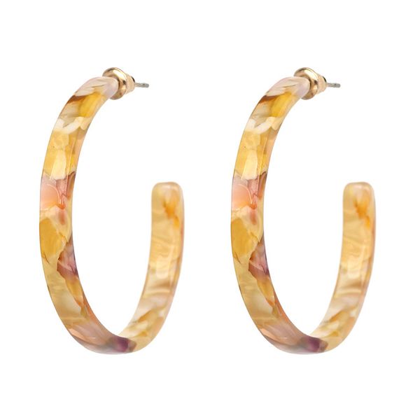 women acrylic hoop earrings circle geometry resin earrings marble pattern lightweight ear drop dangles fashion jewelry yellow 1, Golden;silver
women acrylic hoop earrings circle geometry resin earrings marble pattern lightweight ear drop dangles fashion jewelry yellow 1, Golden;silver