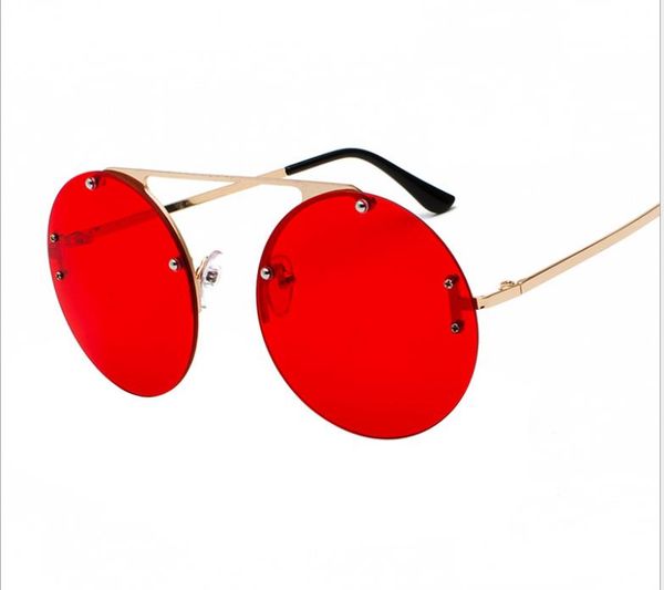 frameless large round lens glasses fashion sunglasses sunglasses street style, White;black
frameless large round lens glasses fashion sunglasses sunglasses street style, White;black