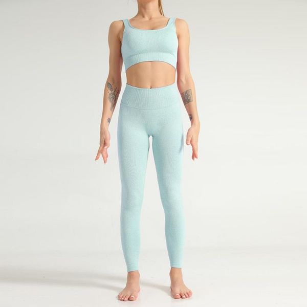 2 pcs sports suits women yoga set seamless fitness clothing woman gym leggings padded push-up strappy sports bra
2 pcs sports suits women yoga set seamless fitness clothing woman gym leggings padded push-up strappy sports bra