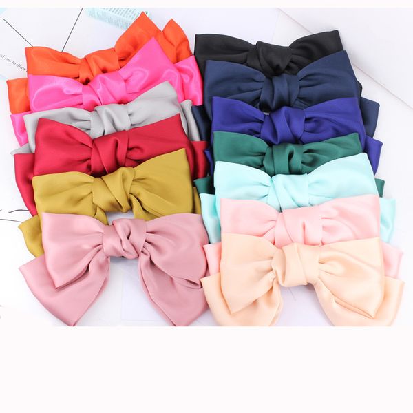 new double-layer exaggerated silk satin bow hairpin solid color fashion popular elastic soft headdress hair accessories headband
new double-layer exaggerated silk satin bow hairpin solid color fashion popular elastic soft headdress hair accessories headband