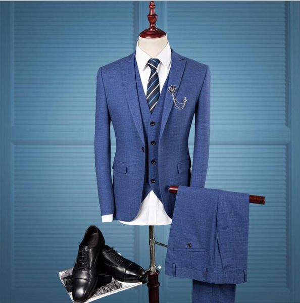 in stock royal blue mens wedding suits one button slim fit groom wear formal business prom blazer jackets(jacket+vest+pants), Black;gray
in stock royal blue mens wedding suits one button slim fit groom wear formal business prom blazer jackets(jacket+vest+pants), Black;gray