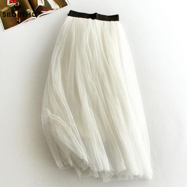 sedutmo 2020 long tulle skirts women high waist pleated maxi skirt elastic black vintage ball gown white tutu skirt ed301
sedutmo 2020 long tulle skirts women high waist pleated maxi skirt elastic black vintage ball gown white tutu skirt ed301