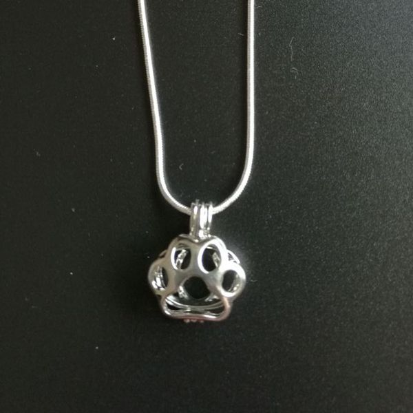 18kgb paw print pearl cage pendants oyster lockets for diy love pearl pendant necklace 925 silver jewelry
18kgb paw print pearl cage pendants oyster lockets for diy love pearl pendant necklace 925 silver jewelry