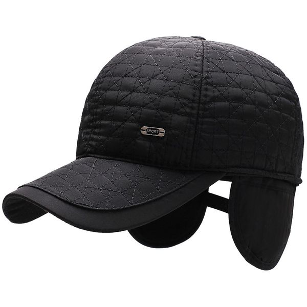 winter warm baseball cap for men with earflaps cotton thicker snapback caps men fashion father's hats ear protection casquette, Blue;gray
winter warm baseball cap for men with earflaps cotton thicker snapback caps men fashion father's hats ear protection casquette, Blue;gray