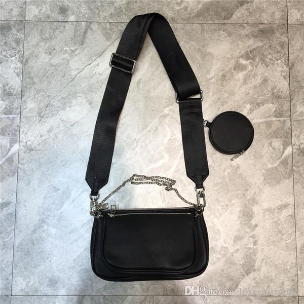 women fashionable in soft calfskin leather three-piece hardware cross-body bag handbag change card bag ,complete package
women fashionable in soft calfskin leather three-piece hardware cross-body bag handbag change card bag ,complete package