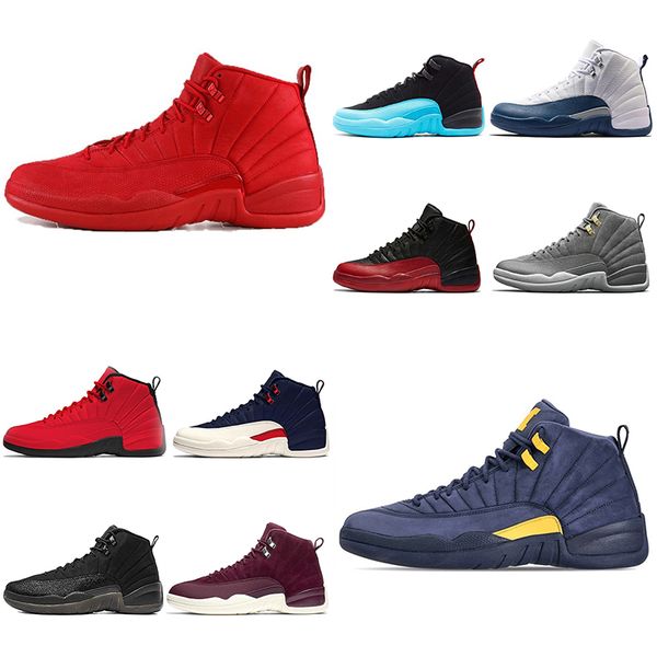 2020 jumpman 12 12s dark grey men basketball shoes reverse taxi game royal flu game bulls mens trainers sports sneakers size 7-13
2020 jumpman 12 12s dark grey men basketball shoes reverse taxi game royal flu game bulls mens trainers sports sneakers size 7-13