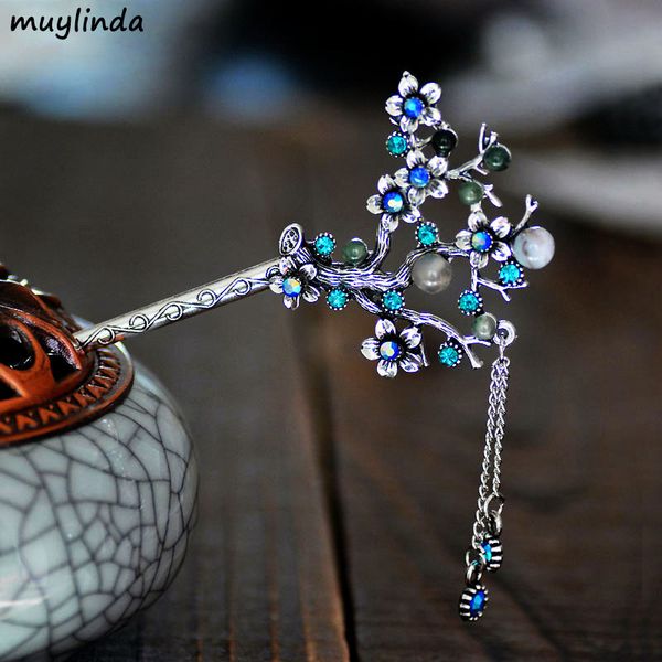 muylinda vintage tassel hairpin stick nature stoned hair pins for women banquest hair jewelry accessories, Golden;white
muylinda vintage tassel hairpin stick nature stoned hair pins for women banquest hair jewelry accessories, Golden;white