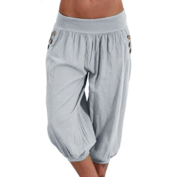 women fashion solid color loose shorts ladies button soft cotton and linen slim fit casual short pants plus size 2020 new, White;black
women fashion solid color loose shorts ladies button soft cotton and linen slim fit casual short pants plus size 2020 new, White;black