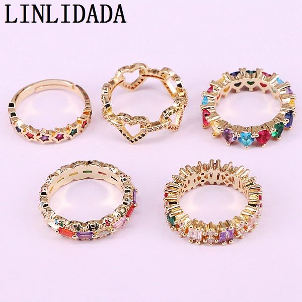 12pcs mix random rainbow cubic zirconia inlay ring for women colorful cz charm fashion ring jewelry, Golden;silver
12pcs mix random rainbow cubic zirconia inlay ring for women colorful cz charm fashion ring jewelry, Golden;silver