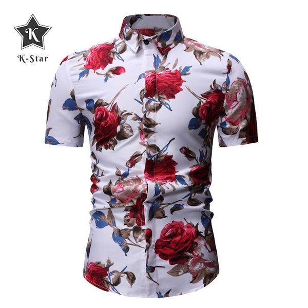 k-star men's slim fit flower printed shirts male short sleeve floral shirt men basic casual plus size shirts, White;black
k-star men's slim fit flower printed shirts male short sleeve floral shirt men basic casual plus size shirts, White;black