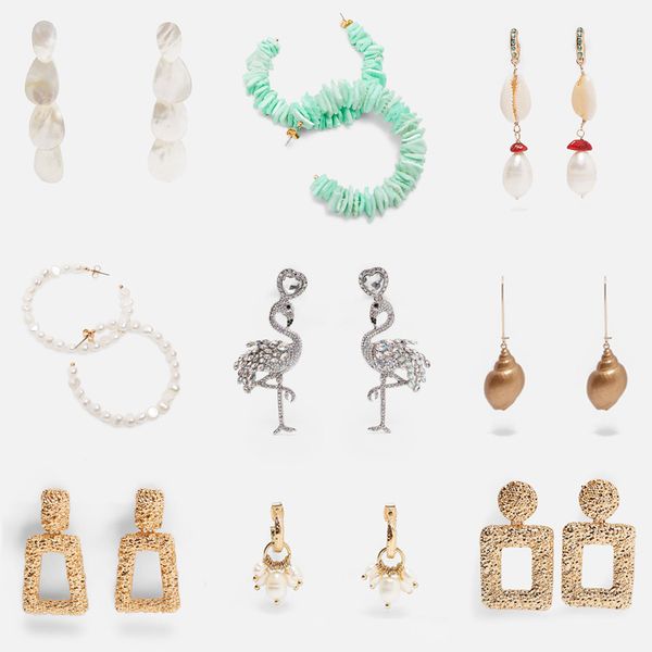 dvacaman 2019 bohemian seashell drop earrings for women geometric pearls pendant earrings party statement wholesale jewelry, Silver
dvacaman 2019 bohemian seashell drop earrings for women geometric pearls pendant earrings party statement wholesale jewelry, Silver