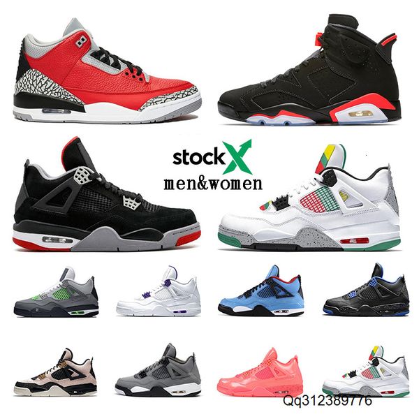 red cement 4 men women basketball shoes 4s new bred loyal blue cool grey black infrared 6s sports trainers sneaker size 5.5-13
red cement 4 men women basketball shoes 4s new bred loyal blue cool grey black infrared 6s sports trainers sneaker size 5.5-13