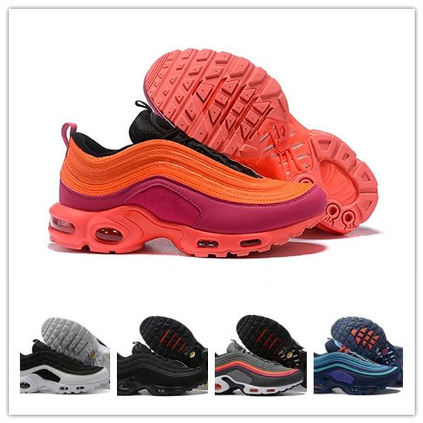 Новые 97 Мужские Tn Plus кроссовки Zapatillas Hombre 97s Tn Дизайнер кроссовки Светоотражающие дышащий женщин Спортивные тренажеры Размер Eur36-46
Новые 97 Мужские Tn Plus кроссовки Zapatillas Hombre 97s Tn Дизайнер кроссовки Светоотражающие дышащий женщин Спортивные тренажеры Размер Eur36-46