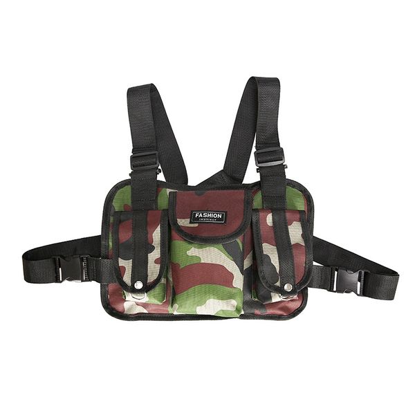 fashion chest rig bag camouflage vest harness front pack pouch vest rig hip hop streetwear functional chest bag camouflage
fashion chest rig bag camouflage vest harness front pack pouch vest rig hip hop streetwear functional chest bag camouflage
