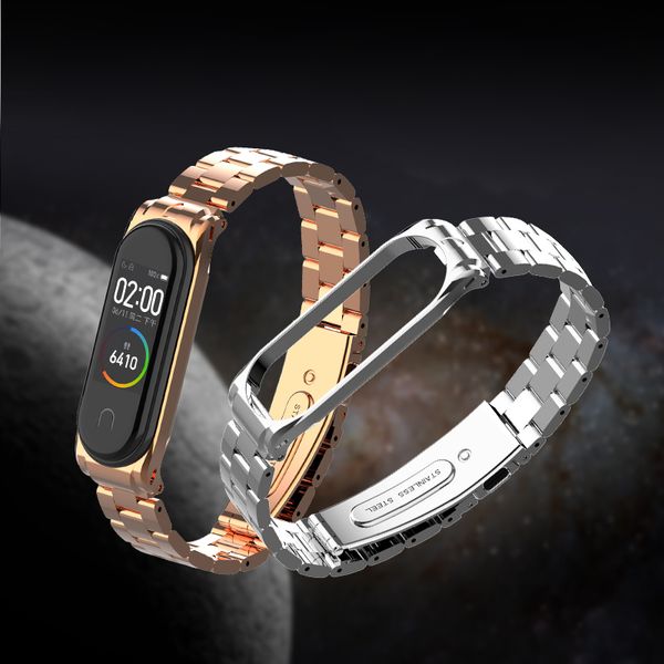 stainless steel strap mi band 4/3 metal band for mi 4 bracelet band3 /mi 3 accessories folding buckle, Black;brown
stainless steel strap mi band 4/3 metal band for mi 4 bracelet band3 /mi 3 accessories folding buckle, Black;brown
