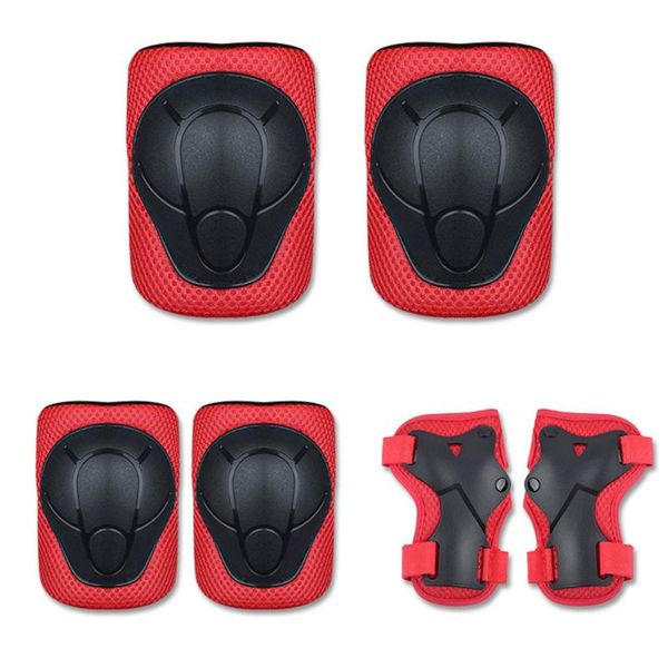 6pcs/set children sports protective gear kneepad elbow pads wrist guards roller bike skates safety protection, Black;gray
6pcs/set children sports protective gear kneepad elbow pads wrist guards roller bike skates safety protection, Black;gray