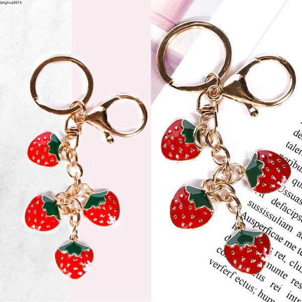 ring cute strawberry key key chain for creativegifts metal key chain designer keychain for gifts, Silver
ring cute strawberry key key chain for creativegifts metal key chain designer keychain for gifts, Silver