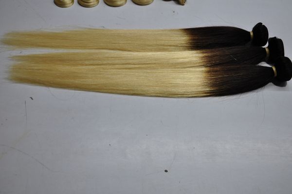 elibess brand t1b 613 two tone color human ombre hair extensions dark roots 3pcs or 4pcs lot remy hair weave promotion, Black
elibess brand t1b 613 two tone color human ombre hair extensions dark roots 3pcs or 4pcs lot remy hair weave promotion, Black