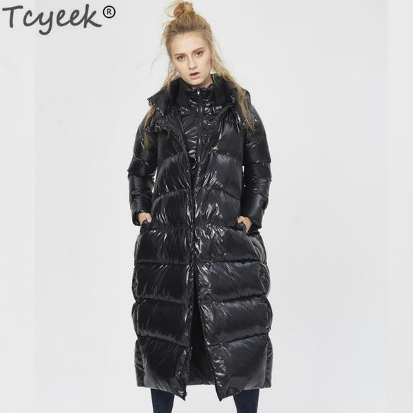 tcyeek winter 90% white duck down jacket women long down parkas thick warm coat female plus size 5xl outwear jacket lwl1169, Black
tcyeek winter 90% white duck down jacket women long down parkas thick warm coat female plus size 5xl outwear jacket lwl1169, Black