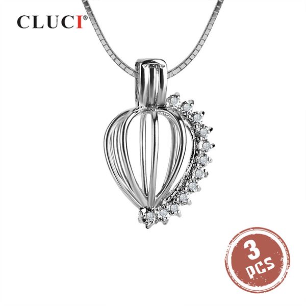 cluci 3шта серебро 925 сердце pearl игристого медальон кулон 925 стерлингового серебро клетки подвеска валентин подарок для женщин, Silver
cluci 3шта серебро 925 сердце pearl игристого медальон кулон 925 стерлингового серебро клетки подвеска валентин подарок для женщин, Silver