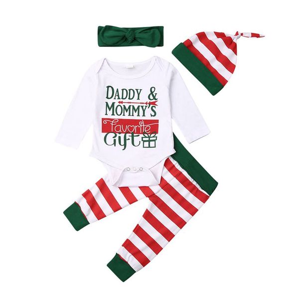 4pcs xmas newborn baby boy clothes girl romper bodysuit stripe pants outfits clothes /by, Pink;blue
4pcs xmas newborn baby boy clothes girl romper bodysuit stripe pants outfits clothes /by, Pink;blue