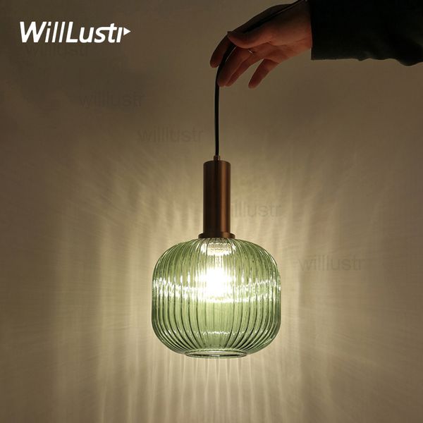 modern ribbed glass pendant lamp smoke cognac green glass dinning room restaurant l bedside cafe bar nordic suspension light fixture
modern ribbed glass pendant lamp smoke cognac green glass dinning room restaurant l bedside cafe bar nordic suspension light fixture