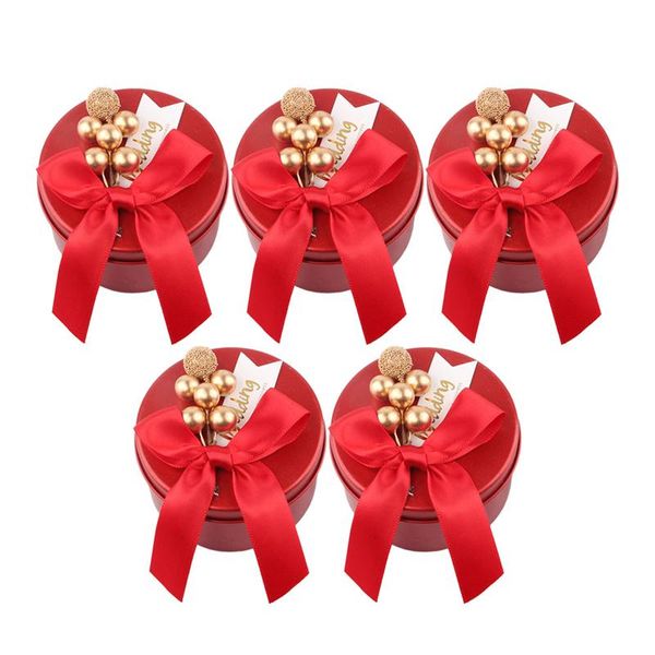 5pcs round tinplate wedding favor gift boxes sweet packing can storage box beads bow exquisite candy jar for wedding party
5pcs round tinplate wedding favor gift boxes sweet packing can storage box beads bow exquisite candy jar for wedding party