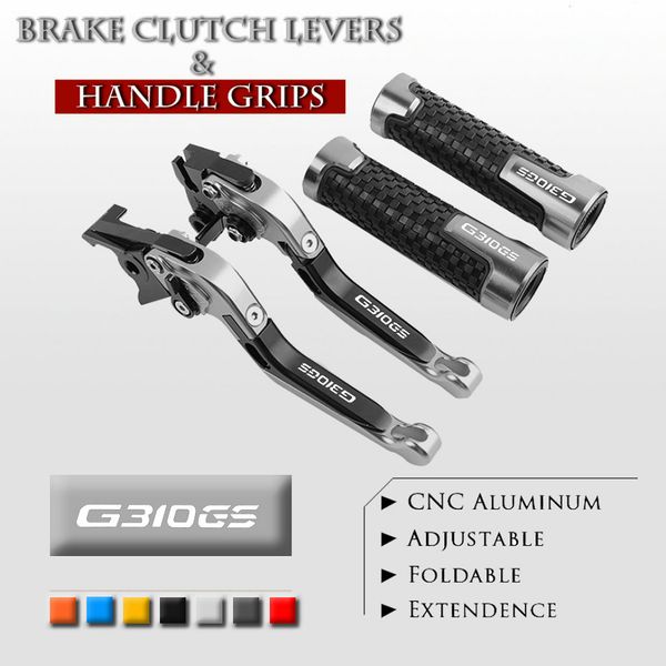 adjustable folding cnc aluminum brake clutch levers handle grips set for g310gs 2017-2019
adjustable folding cnc aluminum brake clutch levers handle grips set for g310gs 2017-2019