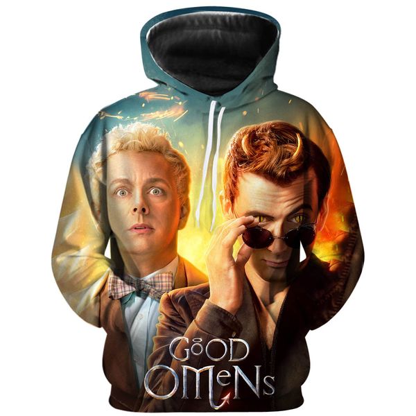 men's 3d hoodies good omens crowley and aziraphale awesome artwork drawing printed hoody sweatshirt, Black
men's 3d hoodies good omens crowley and aziraphale awesome artwork drawing printed hoody sweatshirt, Black