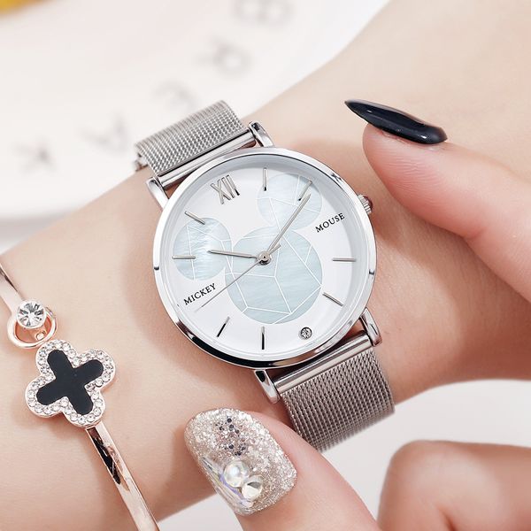 brand original watch women luxury mouse simple stainless steel water resistant ladies watch casual girl, Slivery;brown
brand original watch women luxury mouse simple stainless steel water resistant ladies watch casual girl, Slivery;brown