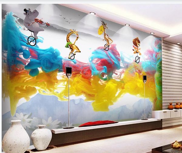 custom wallpapers 3d stereoscopic wallpaper animal children's room color creative decoration painting tv background wall
custom wallpapers 3d stereoscopic wallpaper animal children's room color creative decoration painting tv background wall