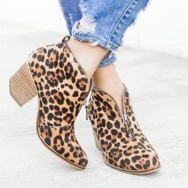 womens boots ankle high-heel autumn winter 2018 new leopard print shoes woman boots fashion zip point fgb5, Black
womens boots ankle high-heel autumn winter 2018 new leopard print shoes woman boots fashion zip point fgb5, Black
