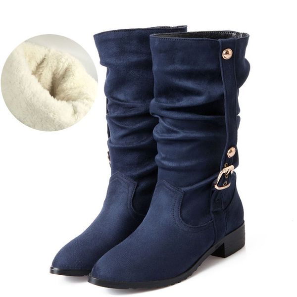 big size 28-52 shoes women half snow boots warm autumn winter riding boot wind quality leather heels women botas, Black
big size 28-52 shoes women half snow boots warm autumn winter riding boot wind quality leather heels women botas, Black