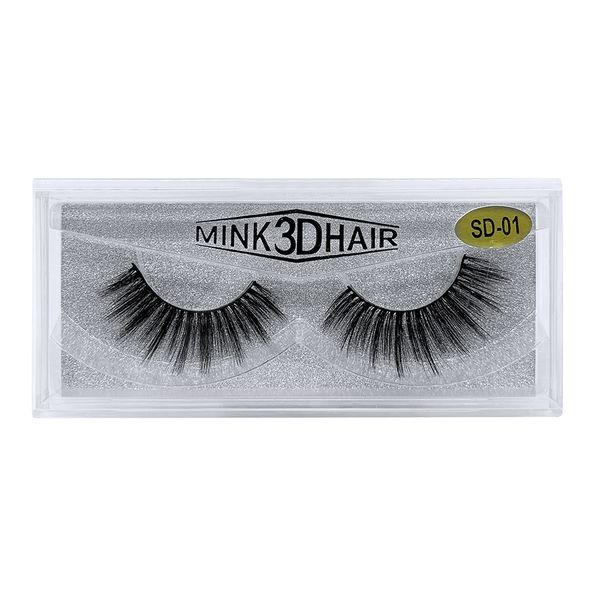 sd-01 single pair of 3d mink hair false eyelashes mink pure thick three-dimensional multi-layer manual sharpening eyelashes mascarilla care
sd-01 single pair of 3d mink hair false eyelashes mink pure thick three-dimensional multi-layer manual sharpening eyelashes mascarilla care