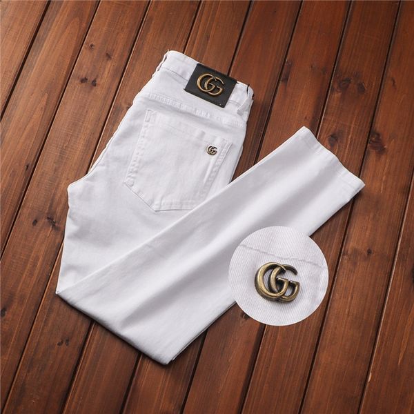 summer style white jeans famous casual designers slim stretch straight fashionable ripped jeans summer trousers jeans 28-38, Blue
summer style white jeans famous casual designers slim stretch straight fashionable ripped jeans summer trousers jeans 28-38, Blue