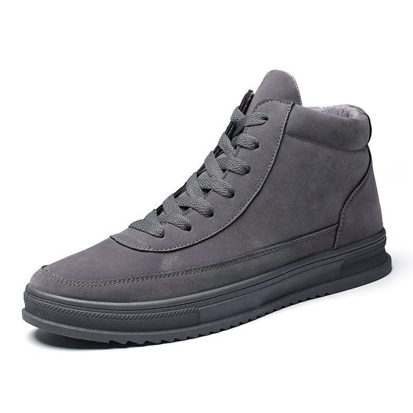 autumn winter leather ankle snow men boots shoes warm male casual boot sneakers high-student shoes korean version *c11, Black
autumn winter leather ankle snow men boots shoes warm male casual boot sneakers high-student shoes korean version *c11, Black