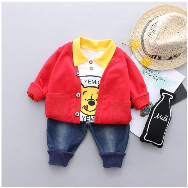 toddler boys girls clothes suits 2019 autumn children baby clothing set coat cartoon t shirt+pants infant kids costume suit, White
toddler boys girls clothes suits 2019 autumn children baby clothing set coat cartoon t shirt+pants infant kids costume suit, White