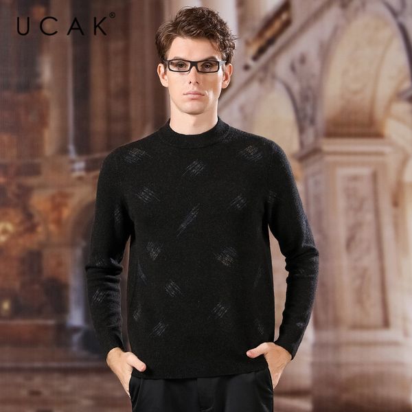men's sweaters ucak brand pure merino wool men 2021 arrival o-neck fashion trend casual spring pull homme sweater u3170, White;black
men's sweaters ucak brand pure merino wool men 2021 arrival o-neck fashion trend casual spring pull homme sweater u3170, White;black