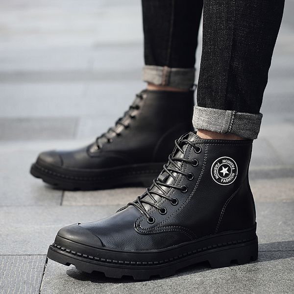 winter warm mens fur boots brand leather boots for men good quality men working comfortable fashion boot size 38-44, Black
winter warm mens fur boots brand leather boots for men good quality men working comfortable fashion boot size 38-44, Black
